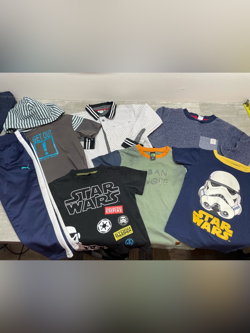 Puma Star Wars‎ Mixed Lot Boys Size 3-4-5T Multicolor Graphic Athletic Bundle